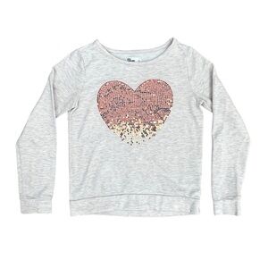 Sequin Heart Sweatshirt by Epic Threads